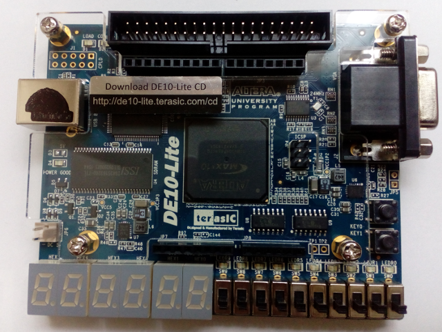 DE10-Liteの開封 | FPGAと論理設計